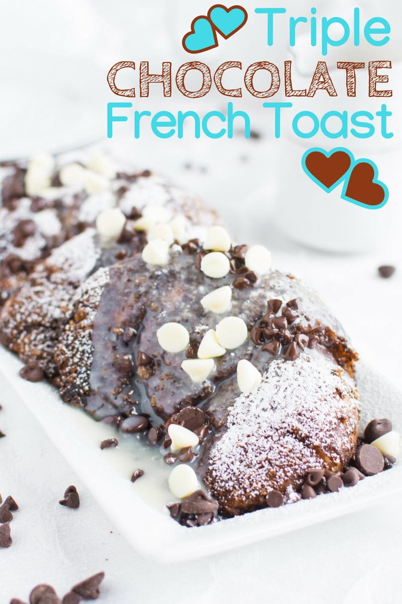 Triple Chocolate French Toast | A baJillian Recipes (title)