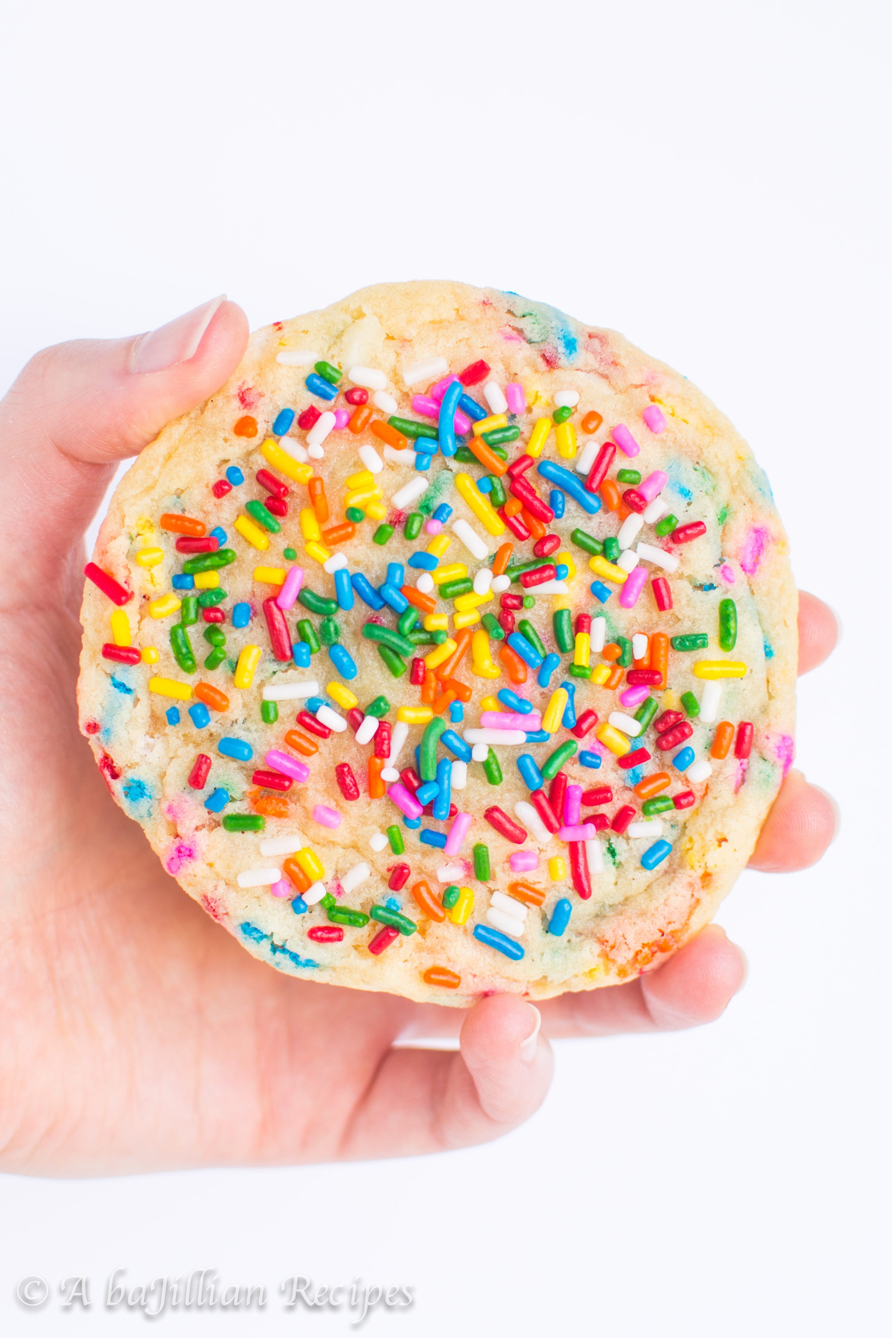 Funfetti Cookies | A baJillian Recipes-14