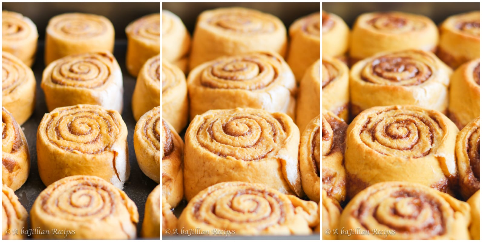Soft and incredibly doughy pumpkin cinnamon rolls topped with rich and velvety maple cream cheese icing!